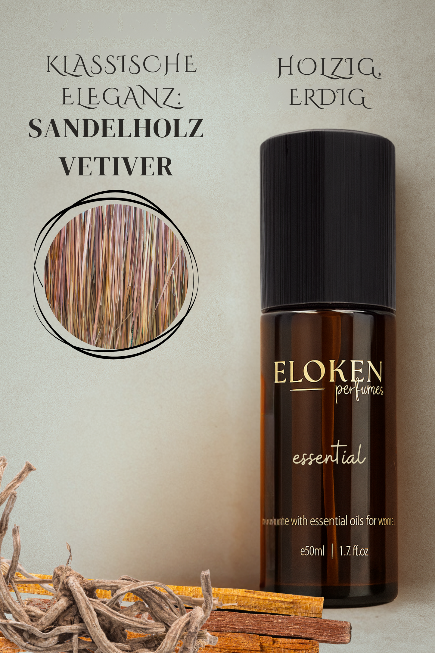 Eau de Parfum für Herren Essential 50 ml. / 1.7. fl.oz.