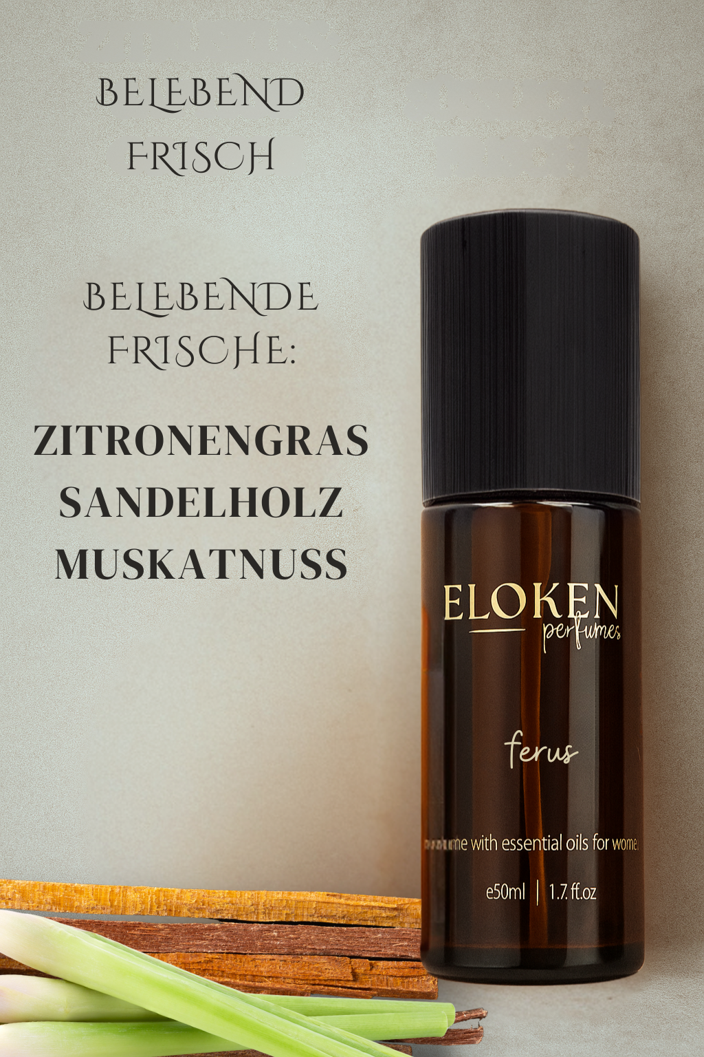 Eau de Parfum Unisex Ferus 50 ml. / 1.7. fl.oz.