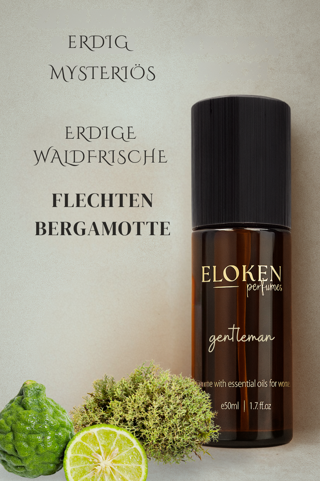 Eau de Parfum für Herren Gentleman 50 ml. / 1.7. fl.oz.